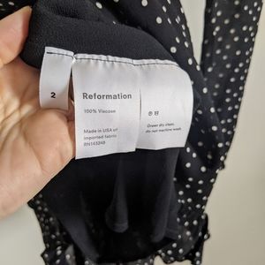 reformation bradshaw dress